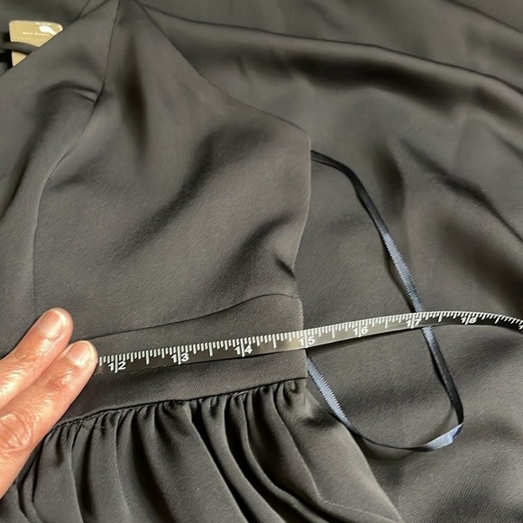 J Crew Long Drapey Spaghetti-Strap Maxi Dress Black Size 4 NWT Formal - Picture 10 of 12